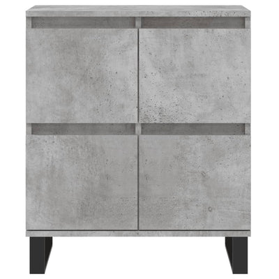 Senkki betoninharmaa 60x35x70 cm tekninen puu