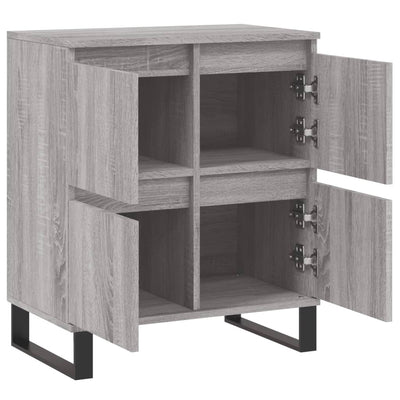 Senkki harmaa Sonoma 60x35x70 cm tekninen puu