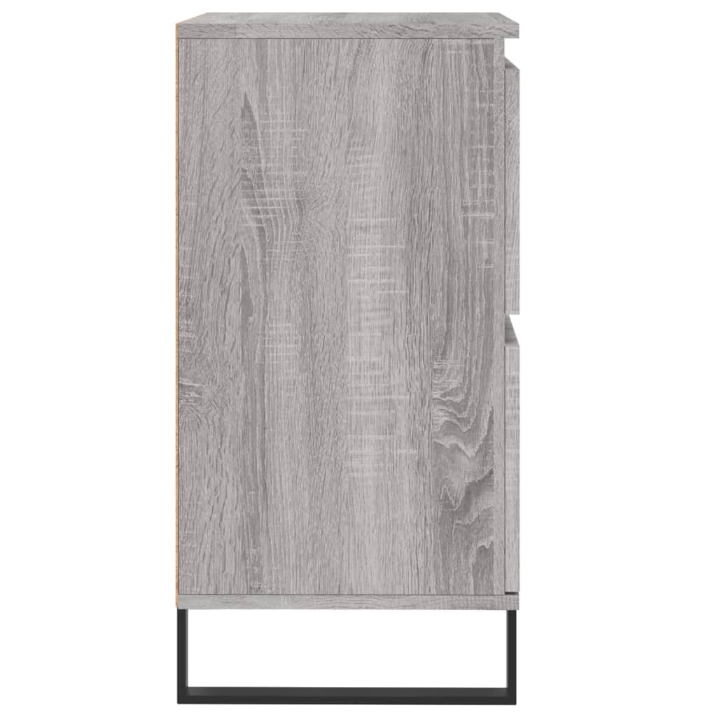 Harmaa senkki Raiif 60x35x70cm (puinen)