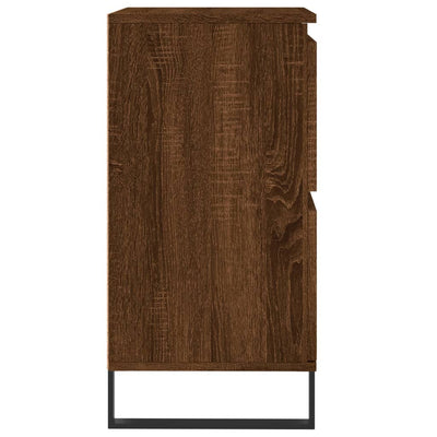 Senkki ruskea tammi 60x35x70 cm tekninen puu