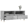 TV-taso betoninharmaa 100x34,5x44,5 cm tekninen puu