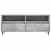 TV-taso betoninharmaa 100x34,5x44,5 cm tekninen puu