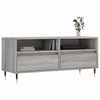 Sonoma TV-taso harmaa 100x34,5x44,5 cm teknisestä puusta