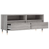 Sonoma TV-taso harmaa 100x34,5x44,5 cm teknisestä puusta
