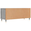 Sonoma TV-taso harmaa 100x34,5x44,5 cm teknisestä puusta