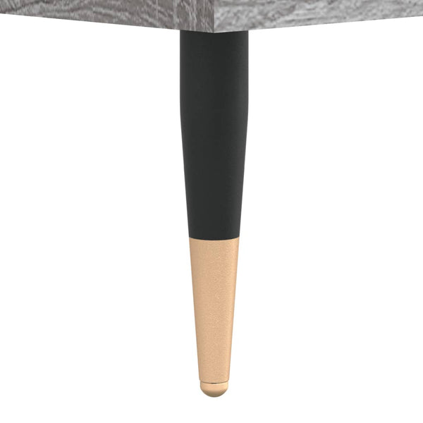 Sonoma TV-taso harmaa 100x34,5x44,5 cm teknisestä puusta