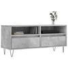TV-taso betoninharmaa 100x34,5x44,5 cm tekninen puu