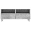 TV-taso betoninharmaa 100x34,5x44,5 cm tekninen puu