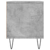 TV-taso betoninharmaa 100x34,5x44,5 cm tekninen puu