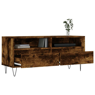 TV-taso savutammi 100x34,5x44,5 cm tekninen puu