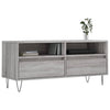 TV-taso harmaa Sonoma 100x34,5x44,5 cm tekninen puu