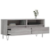 TV-taso harmaa Sonoma 100x34,5x44,5 cm tekninen puu