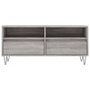 TV-taso harmaa Sonoma 100x34,5x44,5 cm tekninen puu