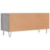 TV-taso harmaa Sonoma 100x34,5x44,5 cm tekninen puu
