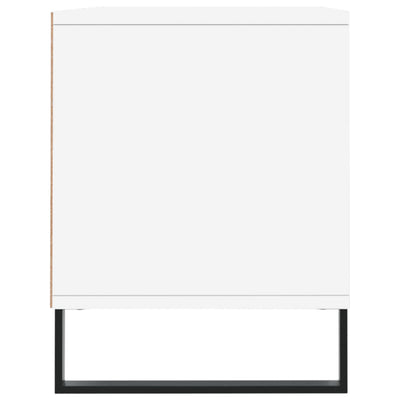 TV-taso valkoinen 100x34,5x44,5 cm tekninen puu