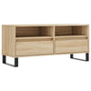 TV-taso 100x34,5x44,5 cm teknisestä puusta, Sonoma-tammi