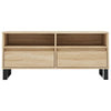 TV-taso 100x34,5x44,5 cm teknisestä puusta, Sonoma-tammi