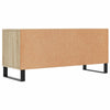 TV-taso 100x34,5x44,5 cm teknisestä puusta, Sonoma-tammi