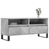 TV-taso teknisestä puusta, mitat 100x34,5x44,5 cm, väri betoninharmaa