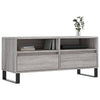 Harmaa Sonoma TV-taso 100x34,5x44,5 cm teknisestä puusta