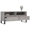 Harmaa Sonoma TV-taso 100x34,5x44,5 cm teknisestä puusta
