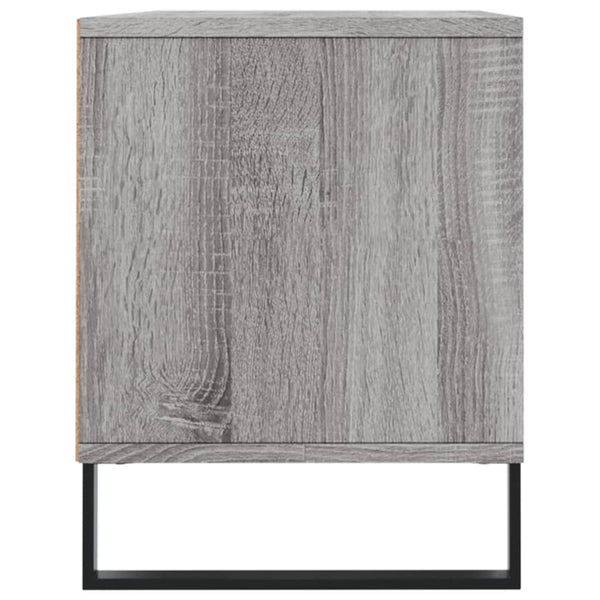 Harmaa Sonoma TV-taso 100x34,5x44,5 cm teknisestä puusta