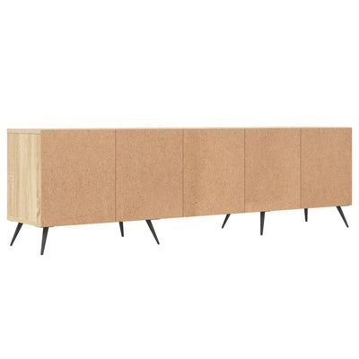 TV-taso Sonoma-tammi 150x30x44,5 cm tekninen puu
