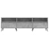 TV-taso betoninharmaa 150x30x44,5 cm tekninen puu