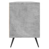 TV-taso betoninharmaa 150x30x44,5 cm tekninen puu