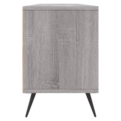 TV-taso harmaa Sonoma 150x30x44,5 cm tekninen puu