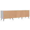 TV-taso harmaa Sonoma 150x30x44,5 cm tekninen puu