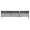 TV-taso betoninharmaa 150x30x44,5 cm tekninen puu