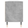 TV-taso betoninharmaa 150x30x44,5 cm tekninen puu