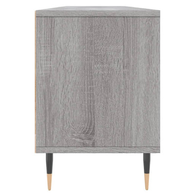 TV-taso harmaa Sonoma 150x30x44,5 cm tekninen puu
