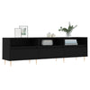 TV-taso musta 150x30x44,5 cm tekninen puu