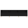TV-taso musta 150x30x44,5 cm tekninen puu