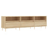 TV-taso Sonoma-tammi 150x30x44,5 cm tekninen puu