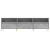 TV-taso betoninharmaa 150x30x44,5 cm tekninen puu