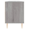 TV-taso harmaa Sonoma 150x30x44,5 cm tekninen puu