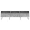 TV-taso betoninharmaa 150x30x44,5 cm tekninen puu
