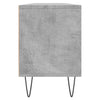 TV-taso betoninharmaa 150x30x44,5 cm tekninen puu