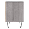 TV-taso harmaa Sonoma 150x30x44,5 cm tekninen puu