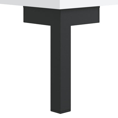 TV-taso valkoinen 150x30x44,5 cm tekninen puu
