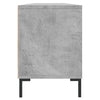 TV-taso betoninharmaa 150x30x44,5 cm tekninen puu