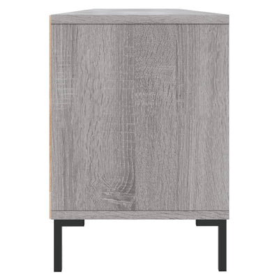 TV-taso harmaa Sonoma 150x30x44,5 cm tekninen puu
