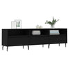 TV-taso musta 150x30x44,5 cm tekninen puu