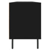 TV-taso musta 150x30x44,5 cm tekninen puu