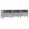 TV-taso betoninharmaa 150x30x44,5 cm tekninen puu