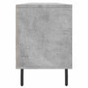 TV-taso betoninharmaa 150x30x44,5 cm tekninen puu