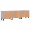 Betoninharmaa tv-taso Risafca 150x30x44,5cm (puinen)